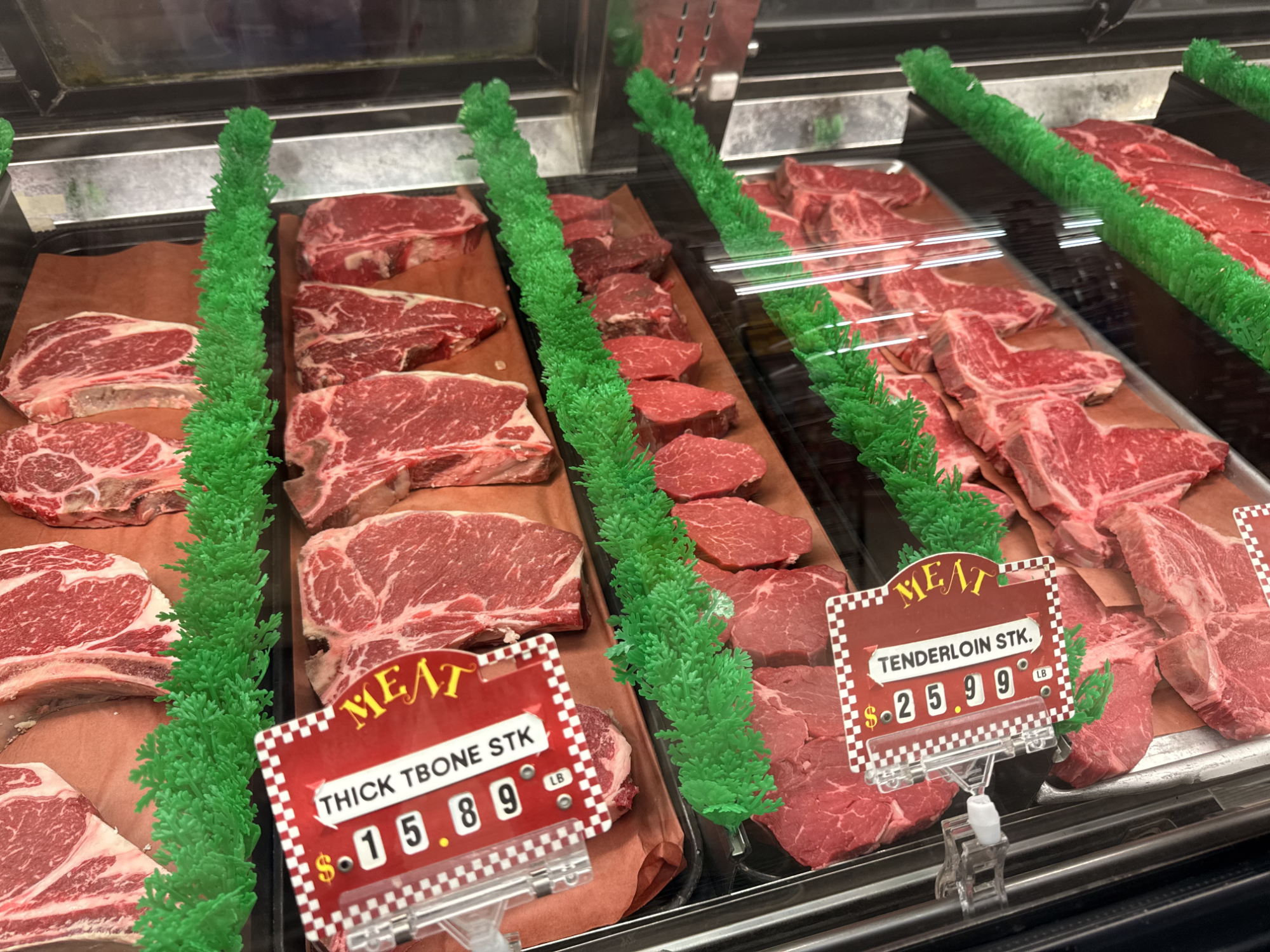 Waynes Country Fresh Meats Meat Counter